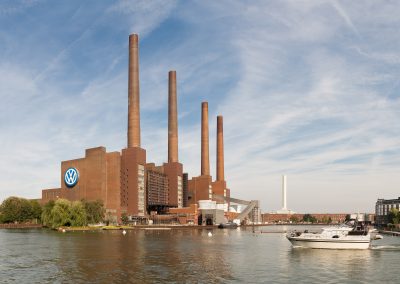 2. Volkswagen AG // Wolfsburg, Allemagne (6,5 km²)