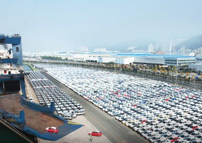 3. Hyundai Motor Company // Ulsan, Corée du Sud (5,5 km²)